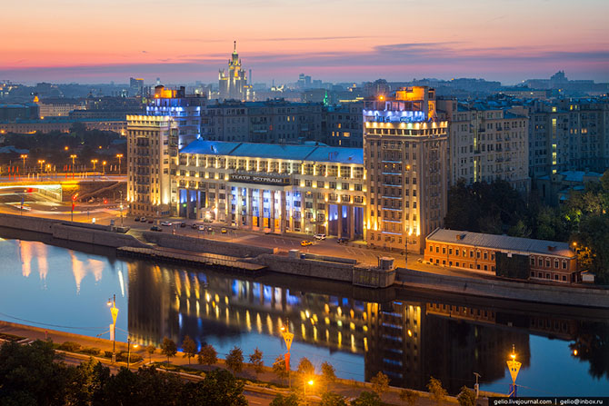 Москва с высоты Москва с высоты
