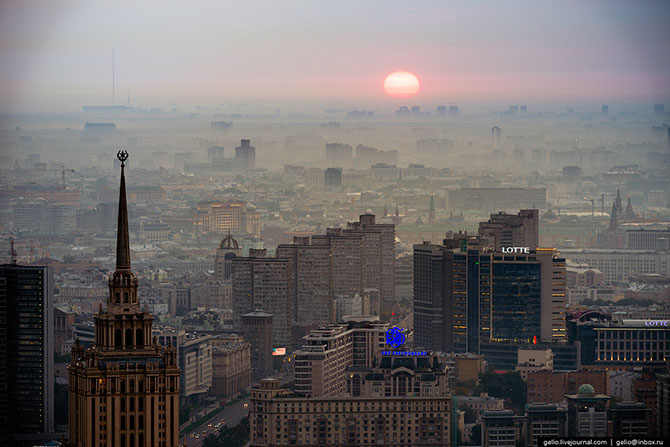 Москва с высоты Москва с высоты