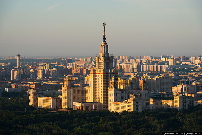 Москва с высоты Москва с высоты