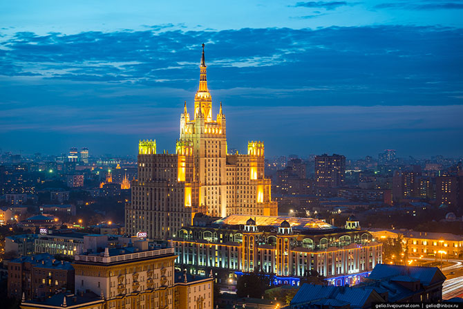 Москва с высоты Москва с высоты