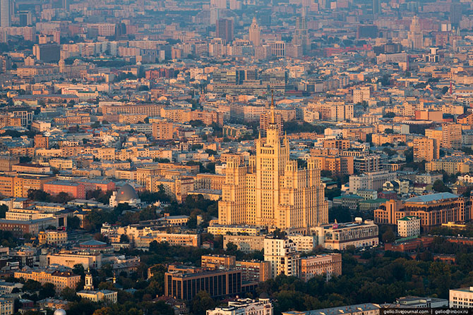 Москва с высоты Москва с высоты