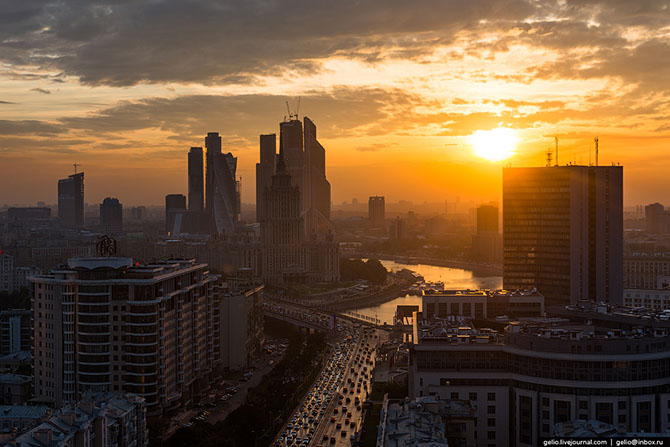 Москва с высоты Москва с высоты
