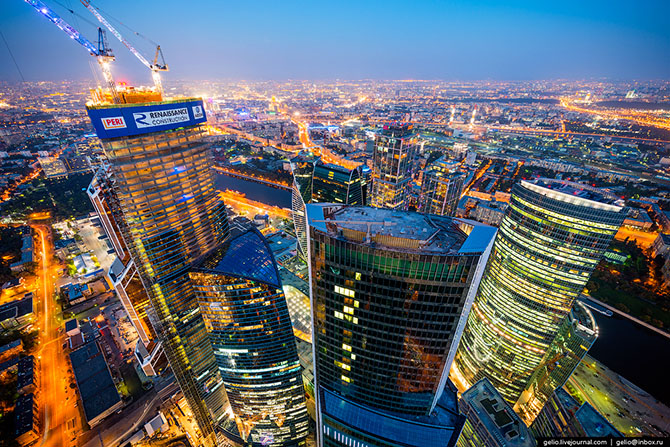 Москва с высоты Москва с высоты