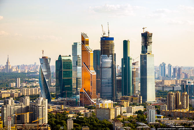 Москва с высоты Москва с высоты
