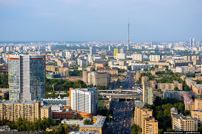 Москва с высоты Москва с высоты
