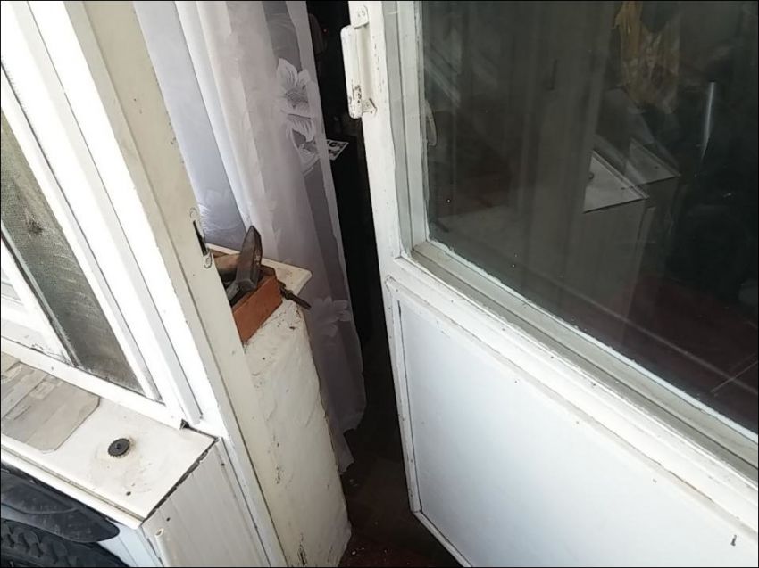 Хозяина на балконе закрыл его кот