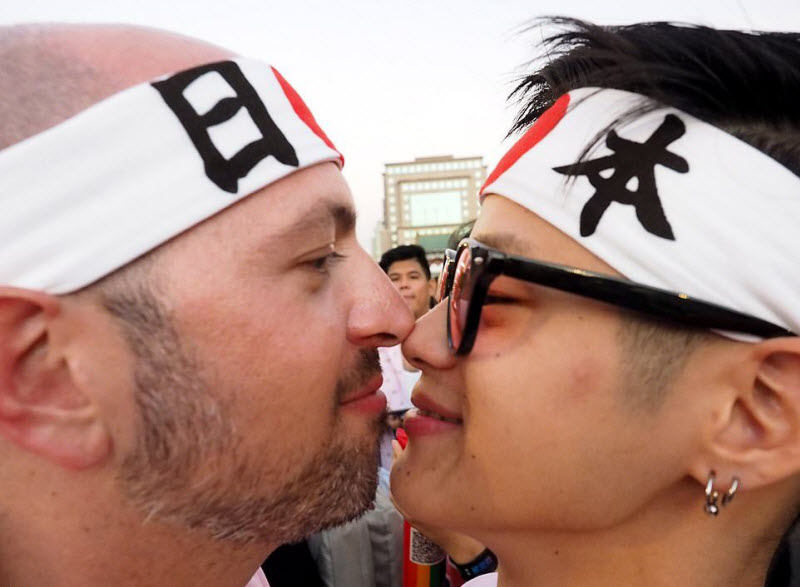 Крупнейший в Азии гей-парад прошел в столице Тайваня