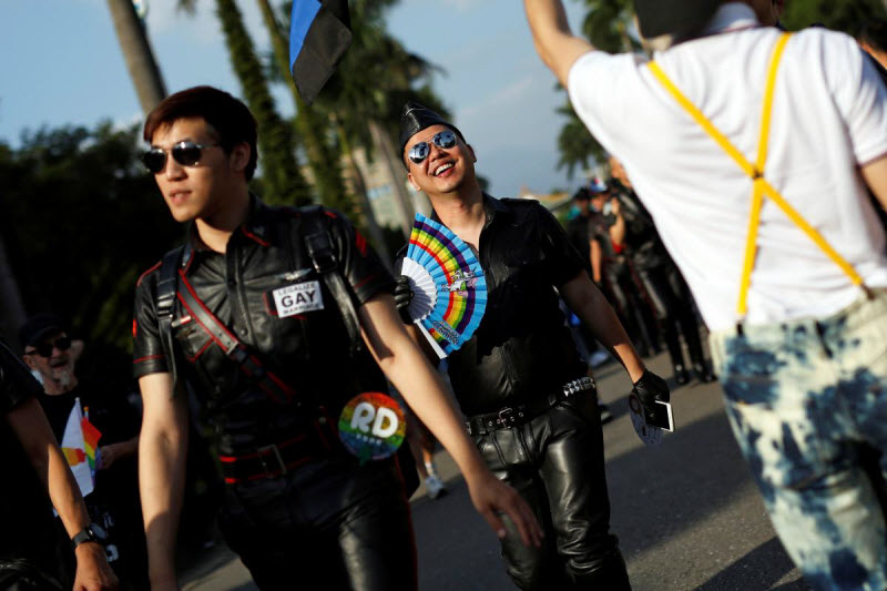 Крупнейший в Азии гей-парад прошел в столице Тайваня