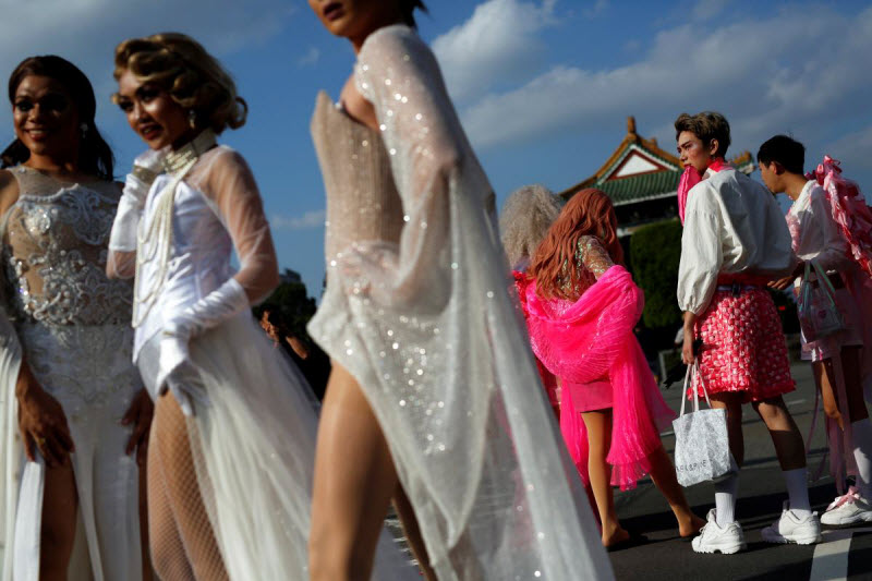 Крупнейший в Азии гей-парад прошел в столице Тайваня