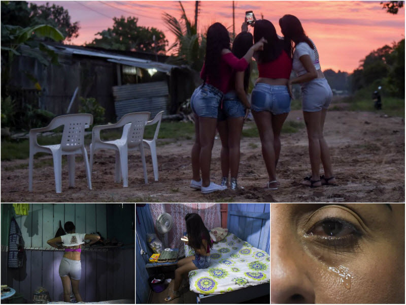 Венесуэльские женщины вынуждены заниматься проституцией в Колумбии, чтобы прокормить свои семьи