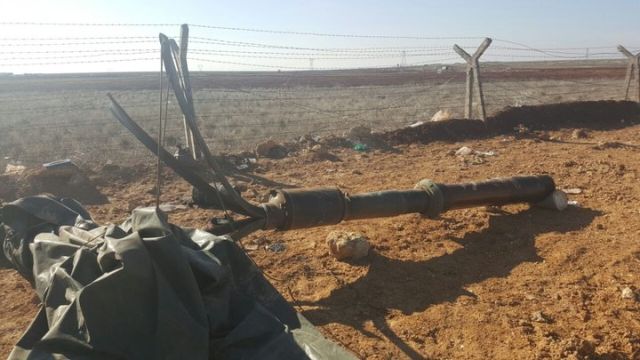 Пушка турецкого танка не выдержала выстрела