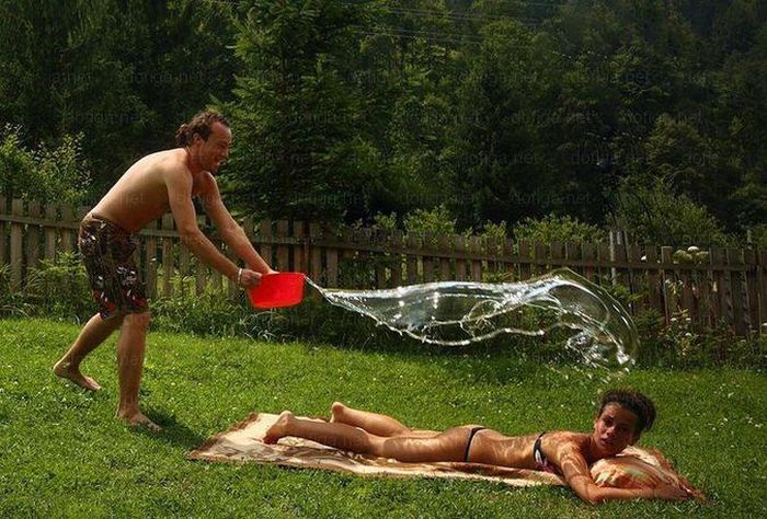 Снимки, сделанные за секунду до...