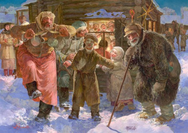 Как праздновали Новый Год на Руси
