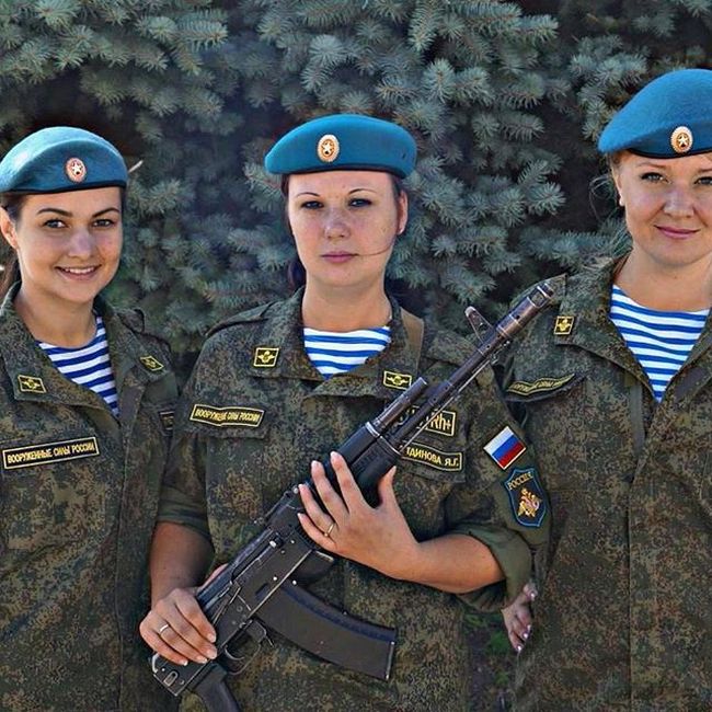 Симпатичные девушки из силовых структур России