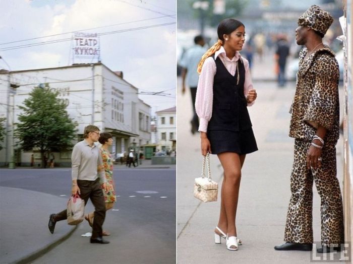 Москва и Нью-Йорк в 1969 году