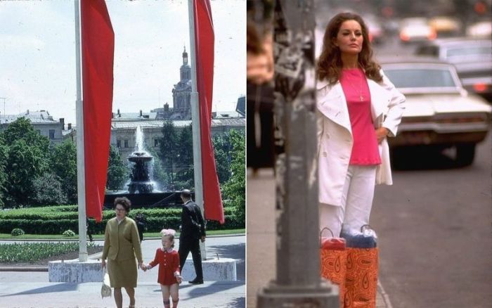 Москва и Нью-Йорк в 1969 году
