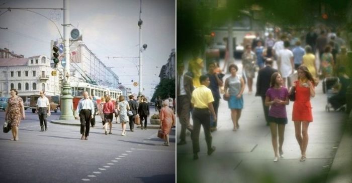 Москва и Нью-Йорк в 1969 году