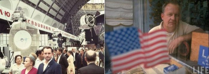 Москва и Нью-Йорк в 1969 году