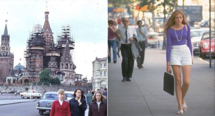 Москва и Нью-Йорк в 1969 году