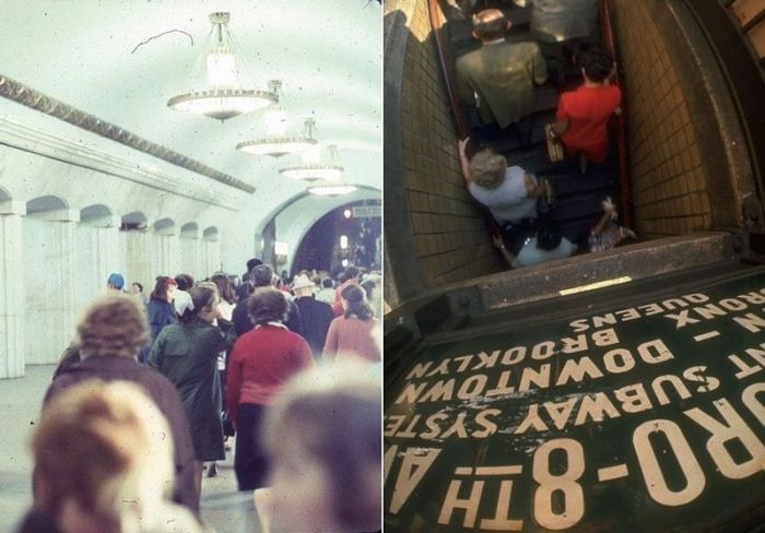 Москва и Нью-Йорк в 1969 году