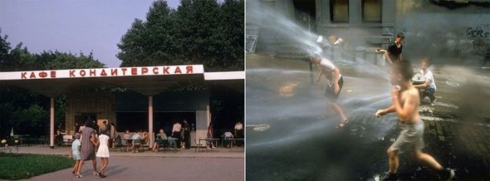 Москва и Нью-Йорк в 1969 году