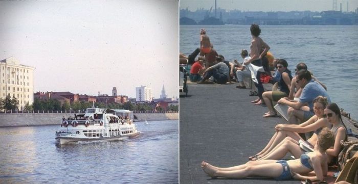 Москва и Нью-Йорк в 1969 году