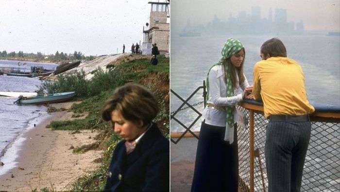 Москва и Нью-Йорк в 1969 году