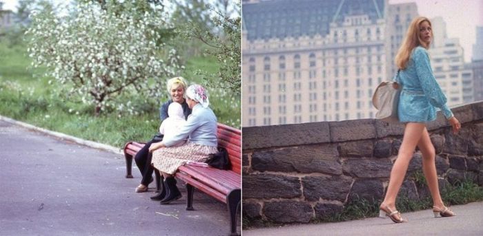 Москва и Нью-Йорк в 1969 году