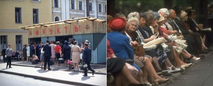 Москва и Нью-Йорк в 1969 году