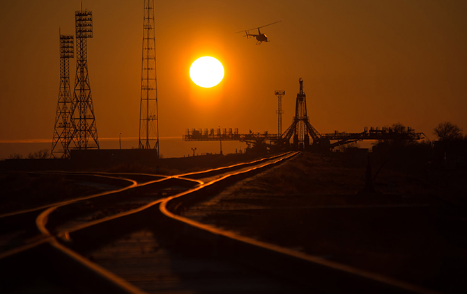 Старт космического корабля «Союз ТМА-16М» Старт космического корабля «Союз ТМА-16М»
