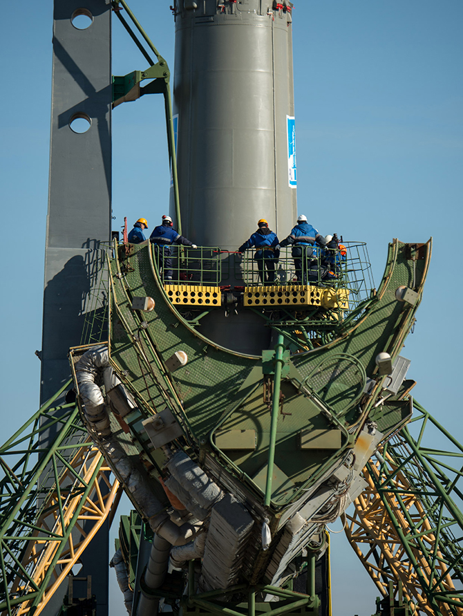 Старт космического корабля «Союз ТМА-16М» Старт космического корабля «Союз ТМА-16М»