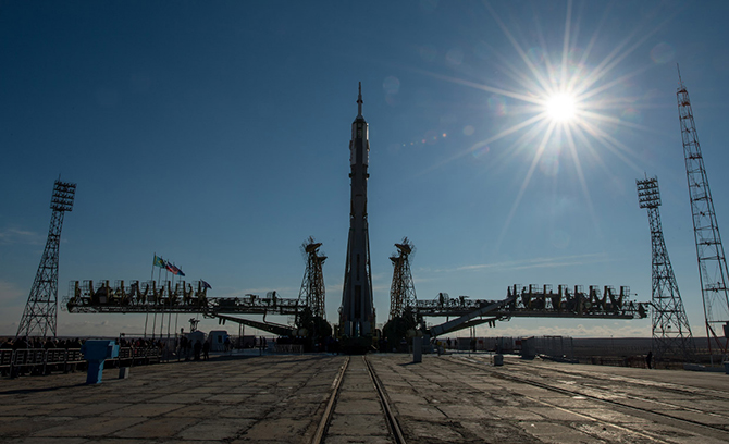 Старт космического корабля «Союз ТМА-16М» Старт космического корабля «Союз ТМА-16М»