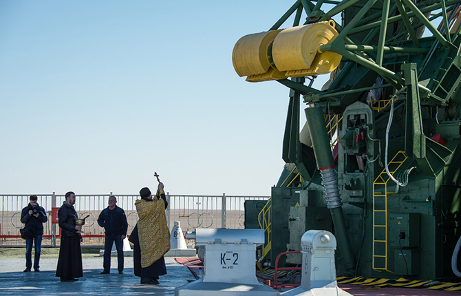 Старт космического корабля «Союз ТМА-16М» Старт космического корабля «Союз ТМА-16М»