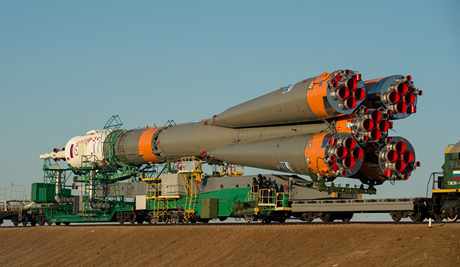 Старт космического корабля «Союз ТМА-16М» Старт космического корабля «Союз ТМА-16М»
