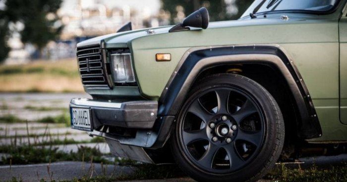 Автомобиль для дрифта на базе ВАЗ-2107