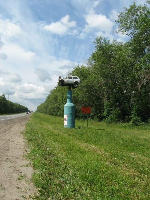 Автомобили, оказавшиеся в самых необычных местах