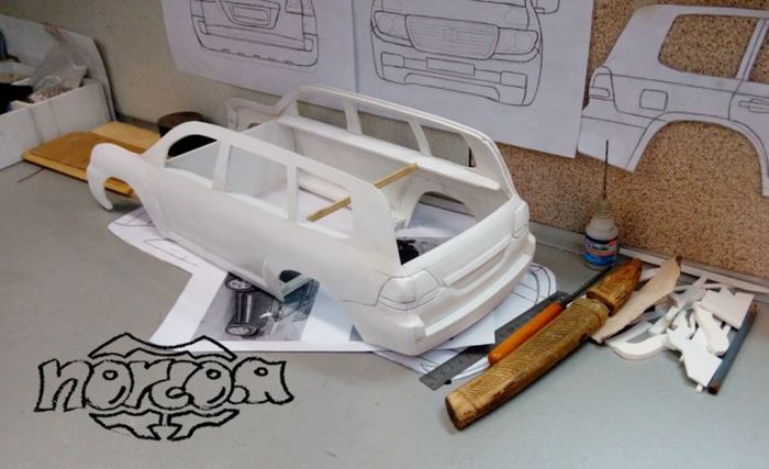 Внедорожник Toyota Land Cruiser 200 своими руками
