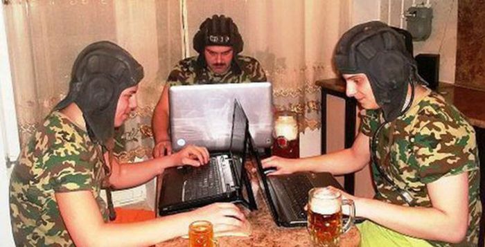 Развлечения наших мужчин
