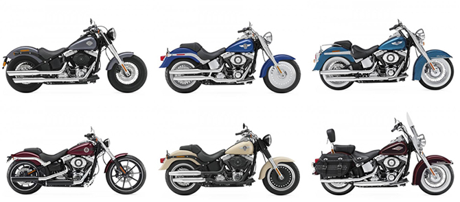 Чем различаются модели мотоциклов от Harley-Davidson?