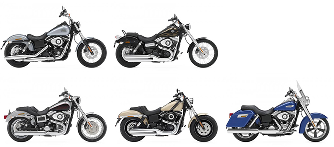 Чем различаются модели мотоциклов от Harley-Davidson?