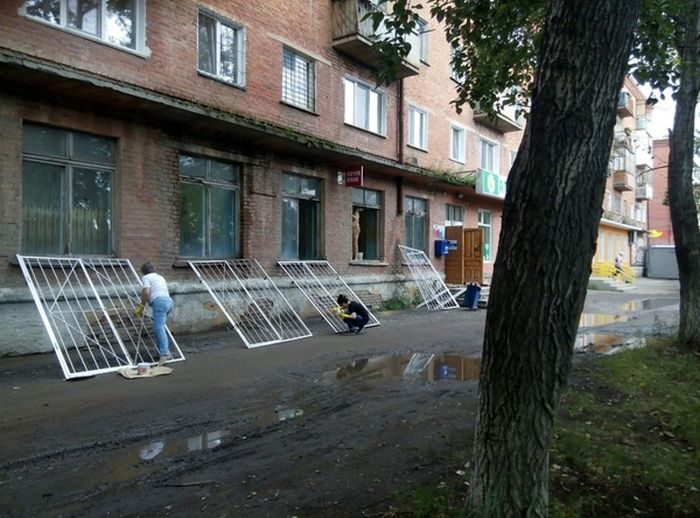 Фото омского отделения почты послужили поводом для начала ремонта