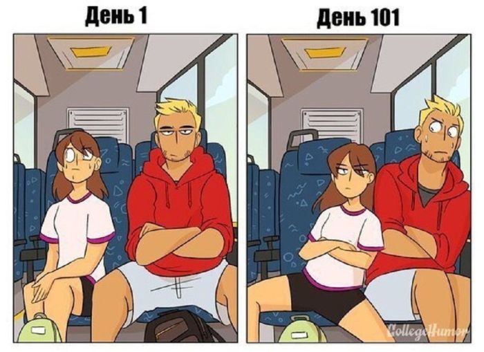 Смешные комиксы