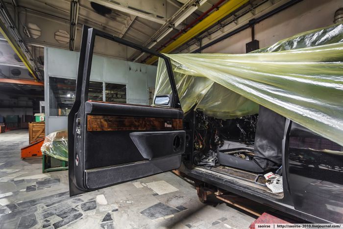 Цех по производству автомобилей представительского класса