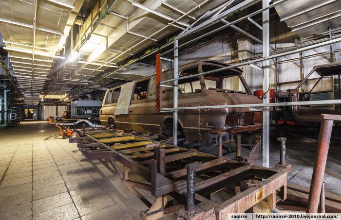 Цех по производству автомобилей представительского класса