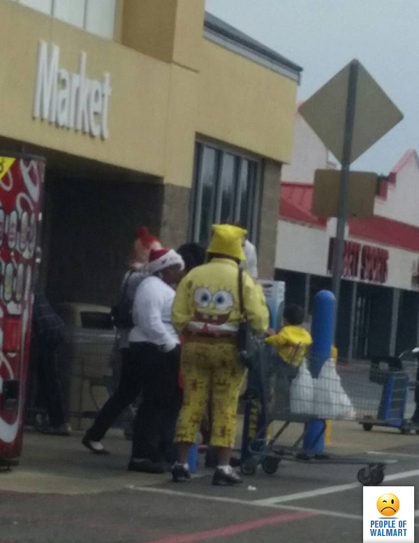 Экстравагантные покупатели Walmart