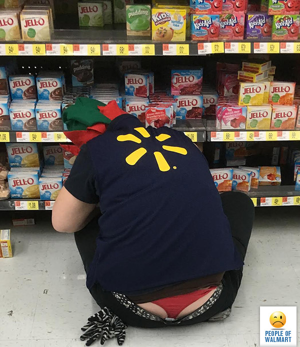 Экстравагантные покупатели Walmart