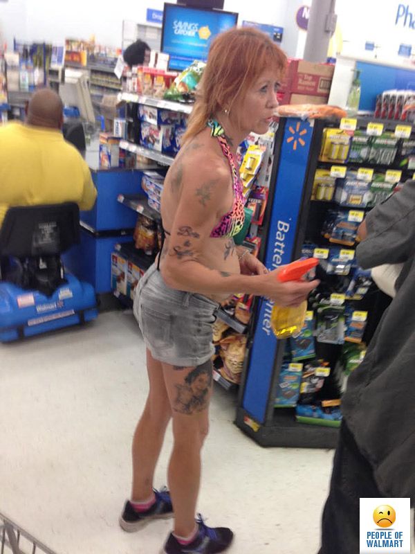 Экстравагантные покупатели Walmart