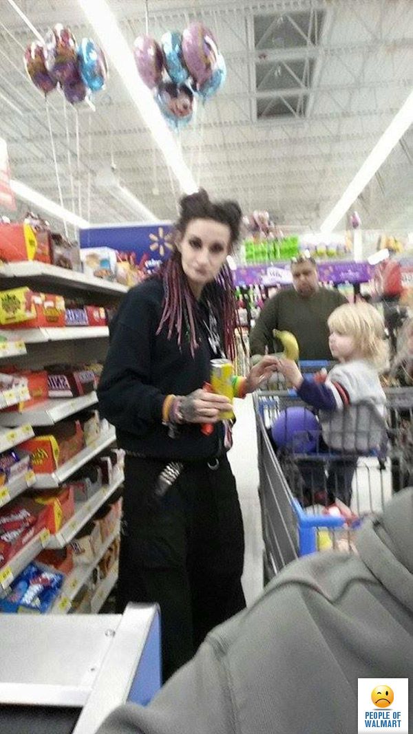 Экстравагантные покупатели Walmart