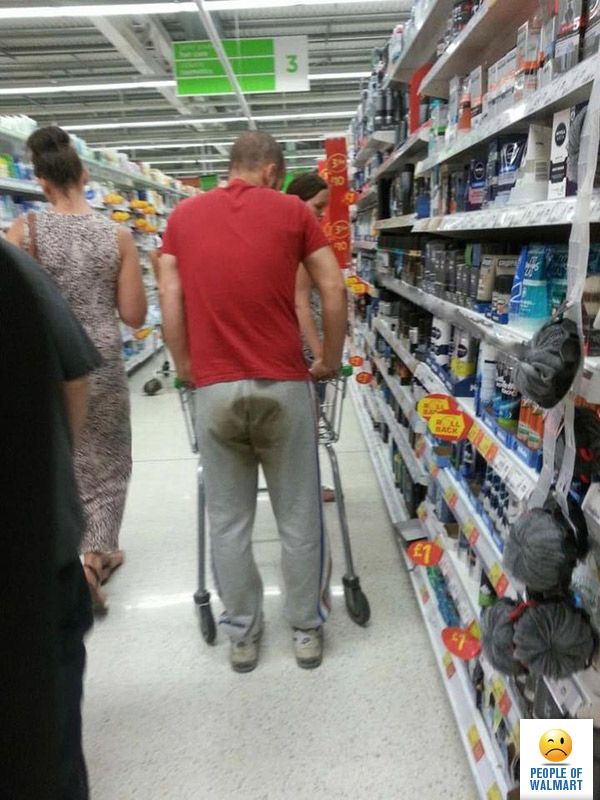 Экстравагантные покупатели Walmart