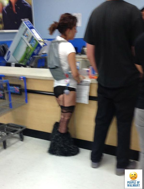 Экстравагантные покупатели Walmart